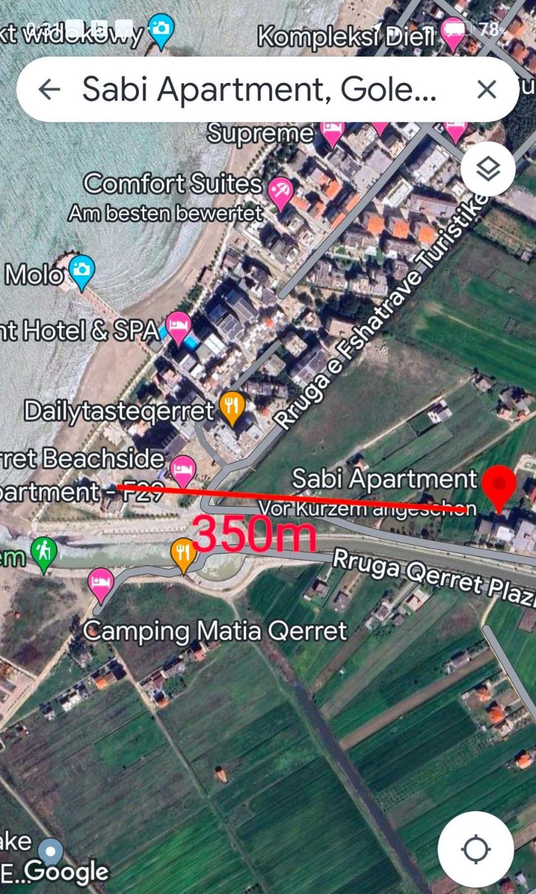 Sabi Apartment Golem Qerret Exterior photo
